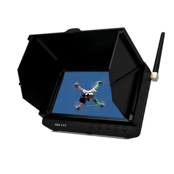 Портативный записывающий 5-дюймовый ЖК-дисплей, монитор FPV-системы, Беспилотный видеорегистратор для видеонаблюдения