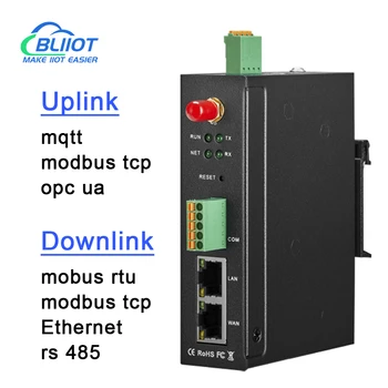 Преобразование протокола BLiiot Modbus RTU TCP Ethernet в MQTT OPC UA RS232/RS485 Для сбора данных о 100 устройствах, промышленных шлюзах Интернета вещей