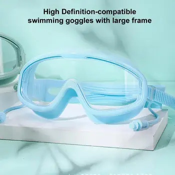 Противоударные, защищающие от царапин и запотевания спортивные очки для плавания для взрослых, очки для плавания для водных видов спорта, плавательные очки для плавания 4