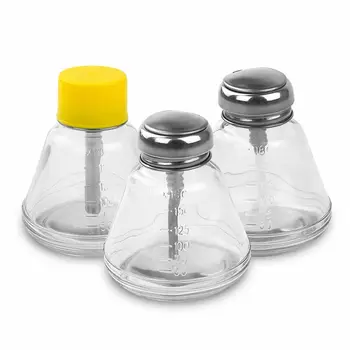 Пустой Нажимной насос-дозатор для перекачки жидкости для тонера для лица с верхним прессом, бутылка для перекачки жидкости для лица большой емкости, сгущает 0