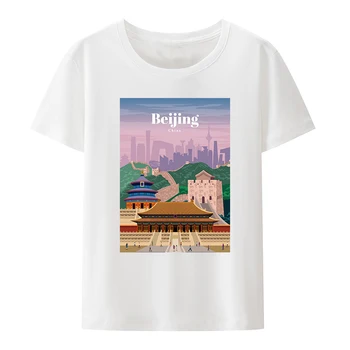 Сидней, Австралия, Туризм, Памятная хлопковая футболка с аниме, кошулки, Удобные мужские футболки, креативный принт, юмор для отдыха 5