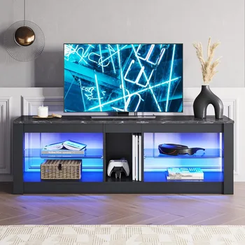 Современная мебель для телевизора, мебель для гостиной, Роскошный шкаф из черного мрамора, стол, Консольные шкафы для дома 4