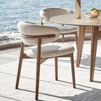 Стулья для гостиной в скандинавском стиле, удобные дизайнерские стулья для гостиной, современные деревянные наборы мебели Seddie Da Soggiorno 1