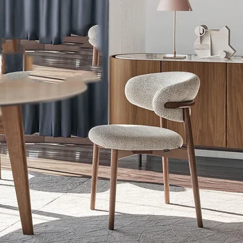 Стулья для гостиной в скандинавском стиле, удобные дизайнерские стулья для гостиной, современные деревянные наборы мебели Seddie Da Soggiorno 2