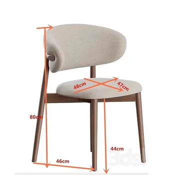 Стулья для гостиной в скандинавском стиле, удобные дизайнерские стулья для гостиной, современные деревянные наборы мебели Seddie Da Soggiorno 5