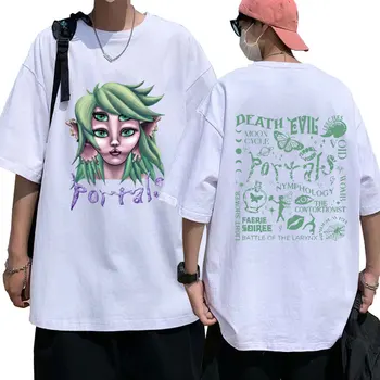 Футболка Melanie Martinez Portals Tour Для мужчин И женщин, Хлопковые Повседневные Модные футболки Harajuku в стиле Хип-Хоп, хипстерские футболки Y2K, Уличная одежда 1