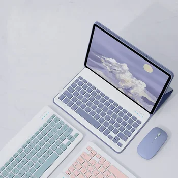 Чехол с беспроводной Клавиатурой для Lenovo Tab P11 Plus 2021 TB-J616F J616X Чехол из Яркой Магнитной кожи для P11 J606F J606X