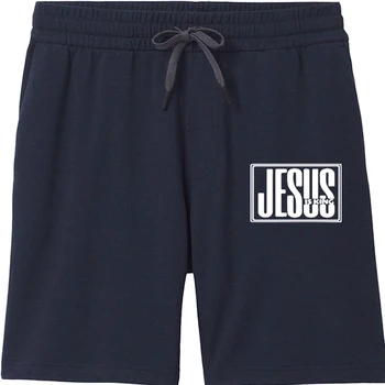 Шорты Jesus Is King для мужчин Christian Faith, свободная уличная одежда с надписью funny men, мужская свободная уличная одежда весом 130 кг, шорты оверсайз для мужчин
